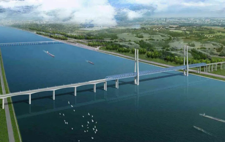 杭紹臺(tái)鐵路椒江特大橋